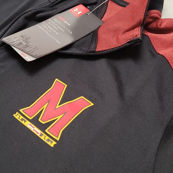 Univ of Maryland Terrapins- Under Armour, ¼ zip up - Picture 9 of 12